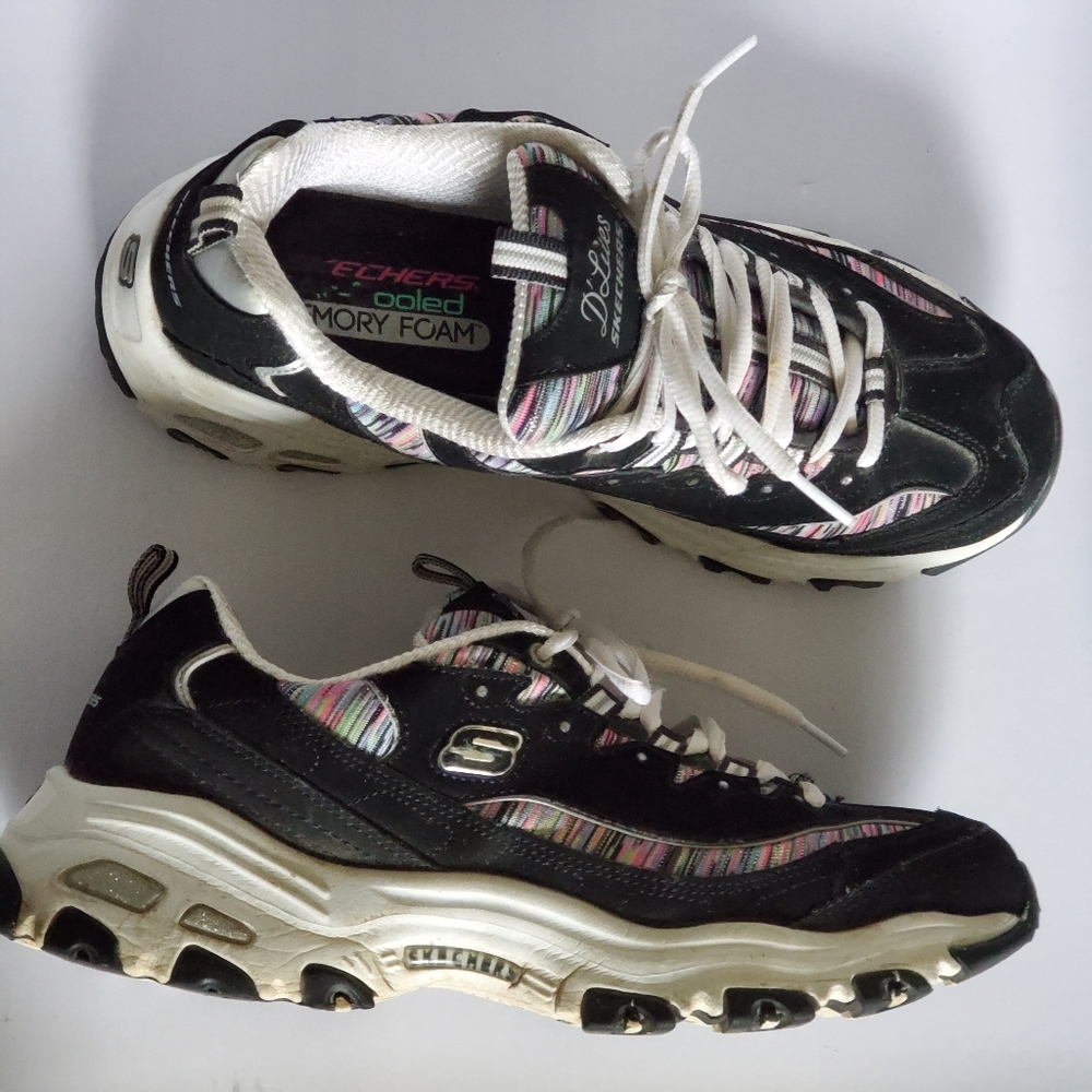 Skechers D'Lites-life saver Women's Shoes Sz 10